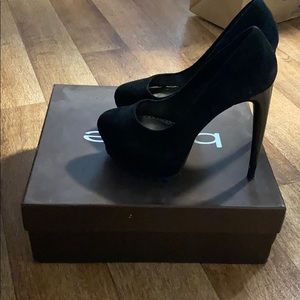 Bebe Whitney Shoe Suede